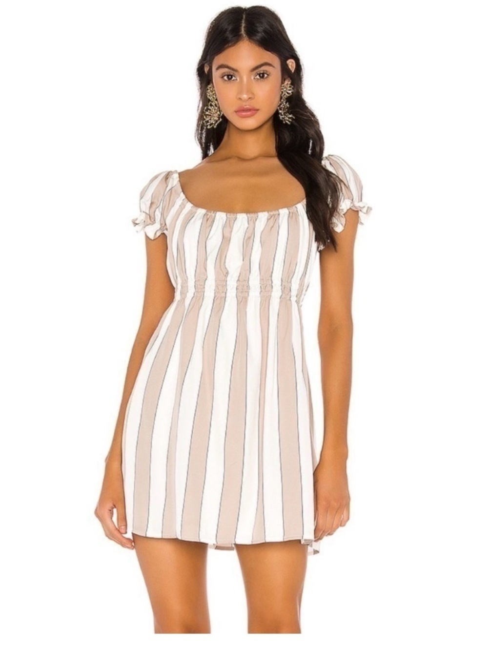 Capulet Gracie Mini Dress in Wide Stripe